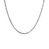 Sterling Silver Byzantine Chain - Square Style