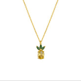 Pineapple Sterling Silver Necklace