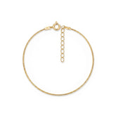 Italian Fine Chain Sterling Silver Bracelet