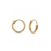 9ct Solid Gold Hoop Earrings