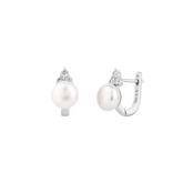 Sterling Silver Grape Pearl Earring
