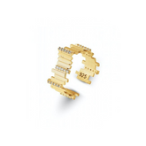 New Multiple Bar Sterling Silver Ring