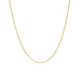 9ct Solid Gold Italian Rope Chain Necklace