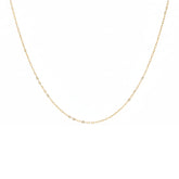 9ct Gold Trace Chain Necklace
