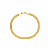 Sterling Silver Mesh Chain Bracelet