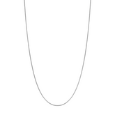 Italian Fine Sterling Silver Chain Necklace