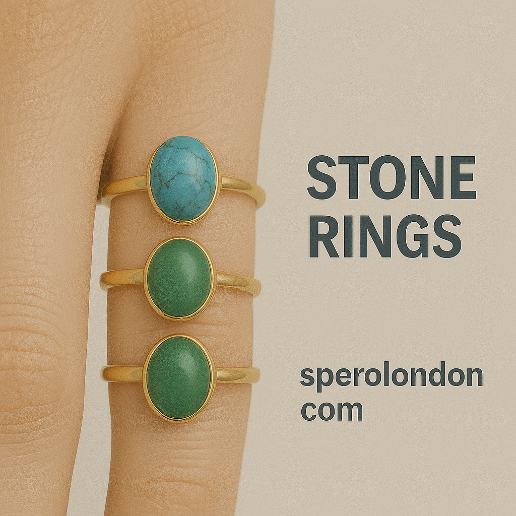 Stone Rings – Natural & Handcrafted Jewellery – Spero London