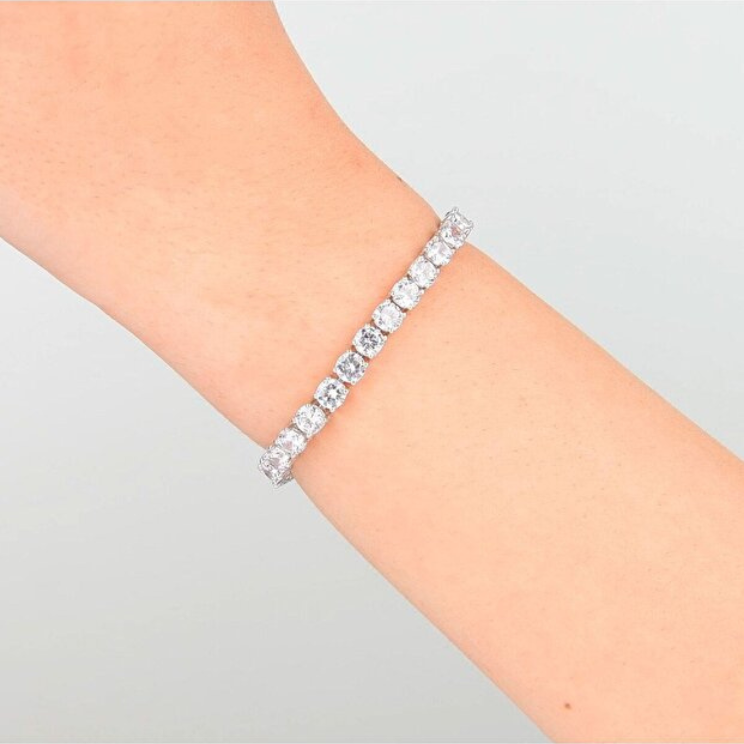 Sterling Silver 5mm Tennis Bracelet