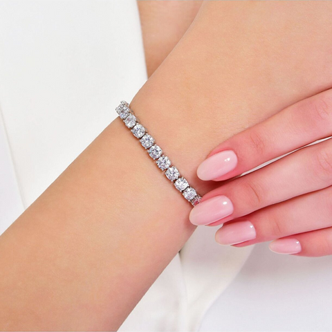 Sterling Silver 5mm Tennis Bracelet