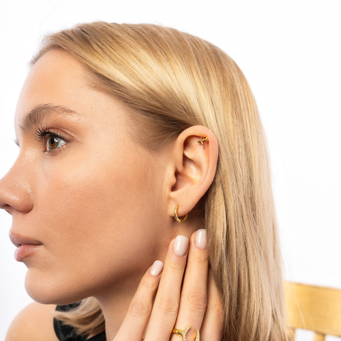 Sterling Silver Hoop Earrings