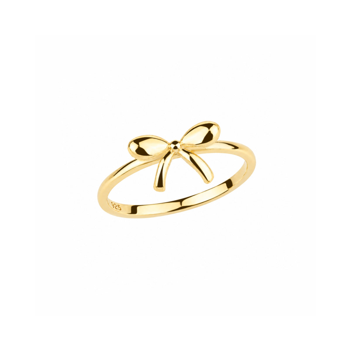 Bow Tie Sterling Silver Ring