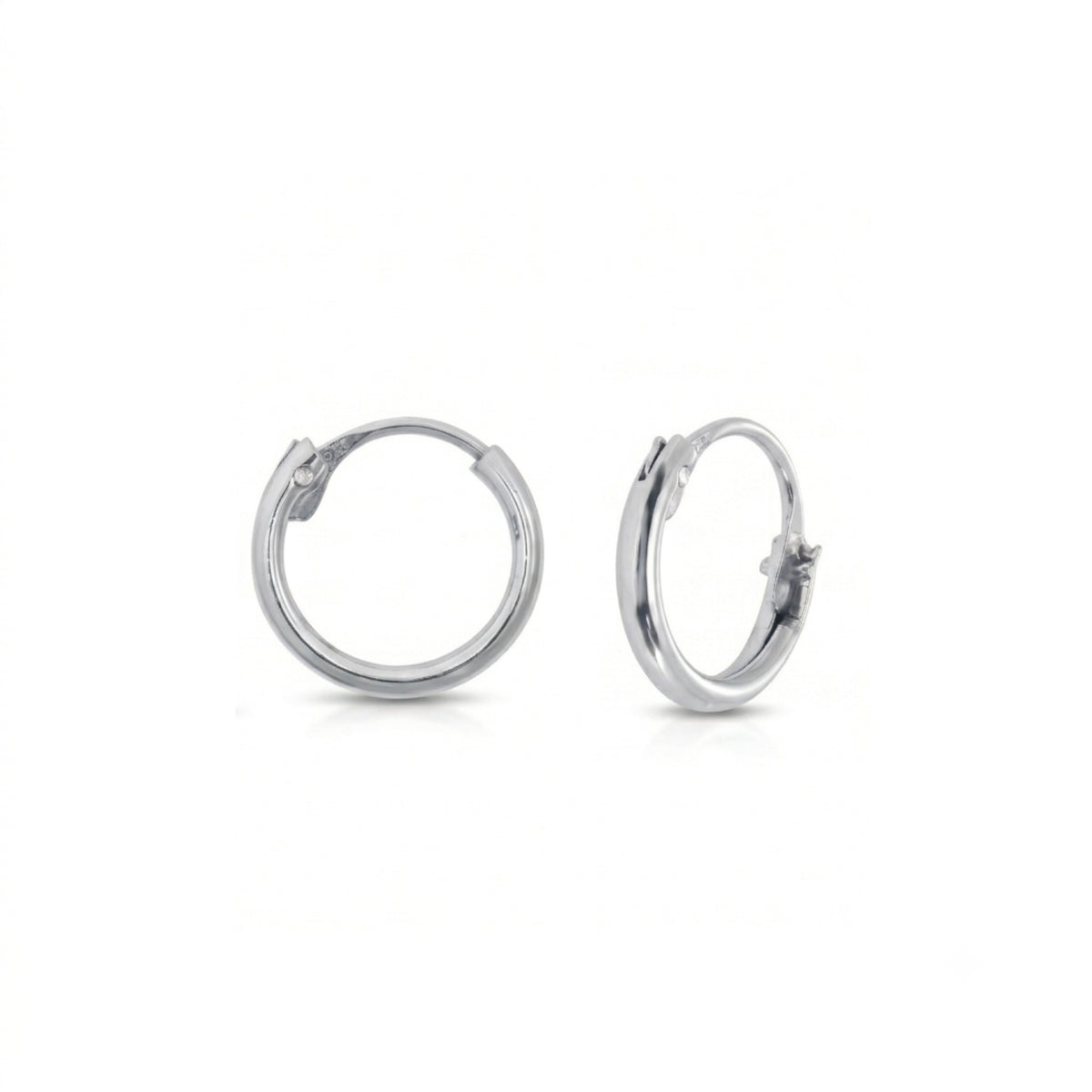 Sterling Silver Essential Hoop Earrings