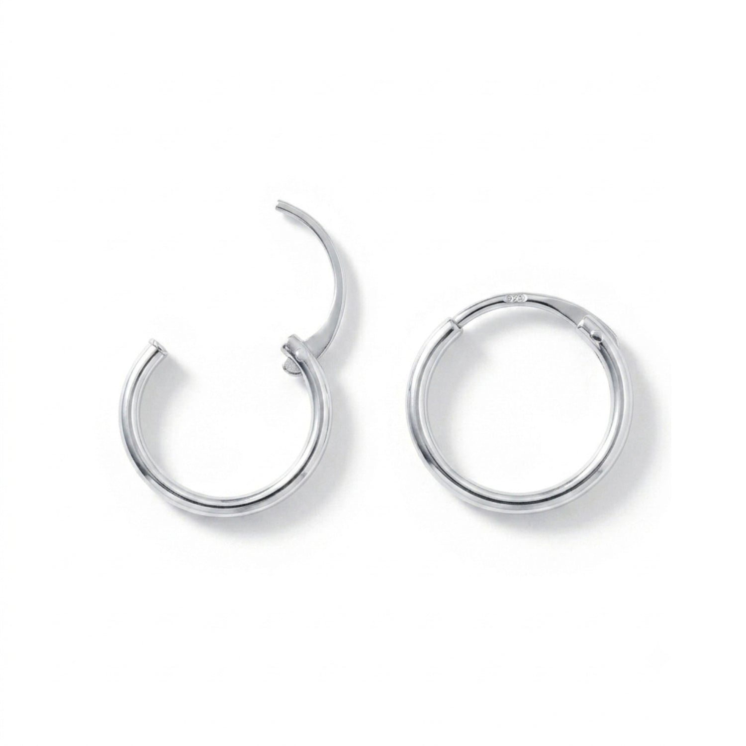 Sterling Silver Essential Hoop Earrings