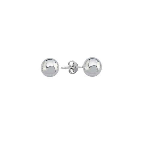 9ct Solid Gold Ball Sphere Stud Earring