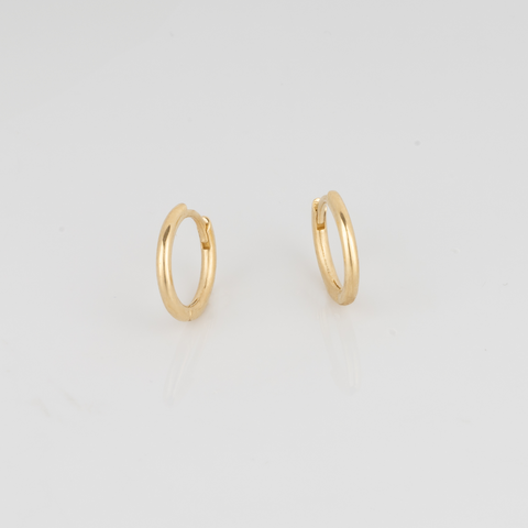 Fine 14ct Solid Gold Hoop Earrings