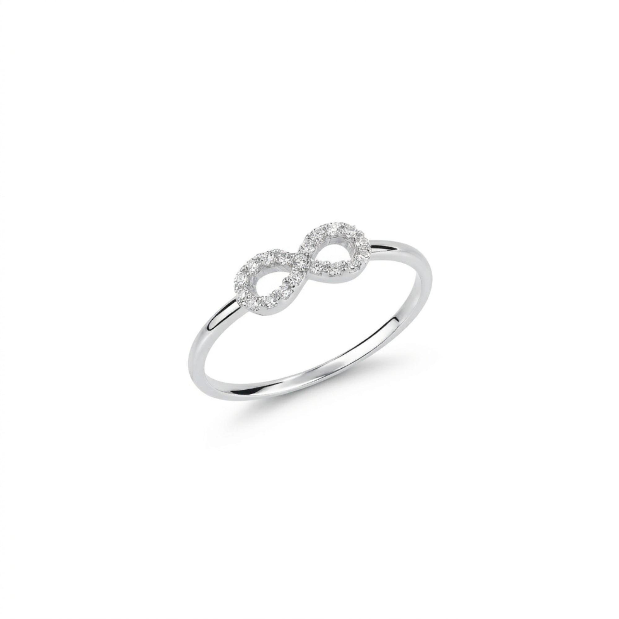 Eternal Infinity Sterling Silver Ring