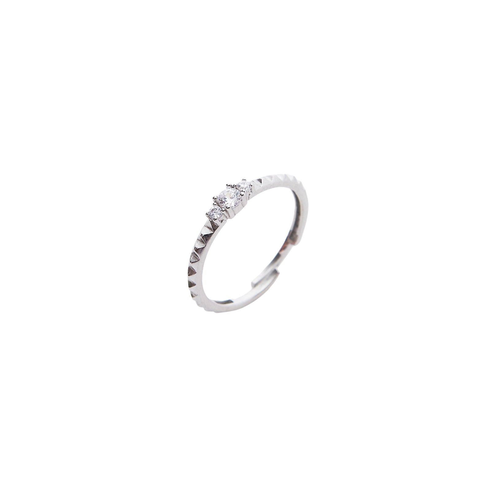Sterling Silver Trio Stacking Ring