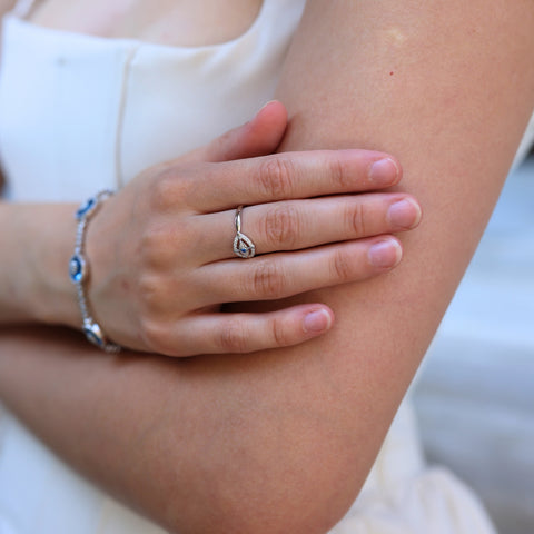 Ancient Evil Eye Sterling Silver Ring