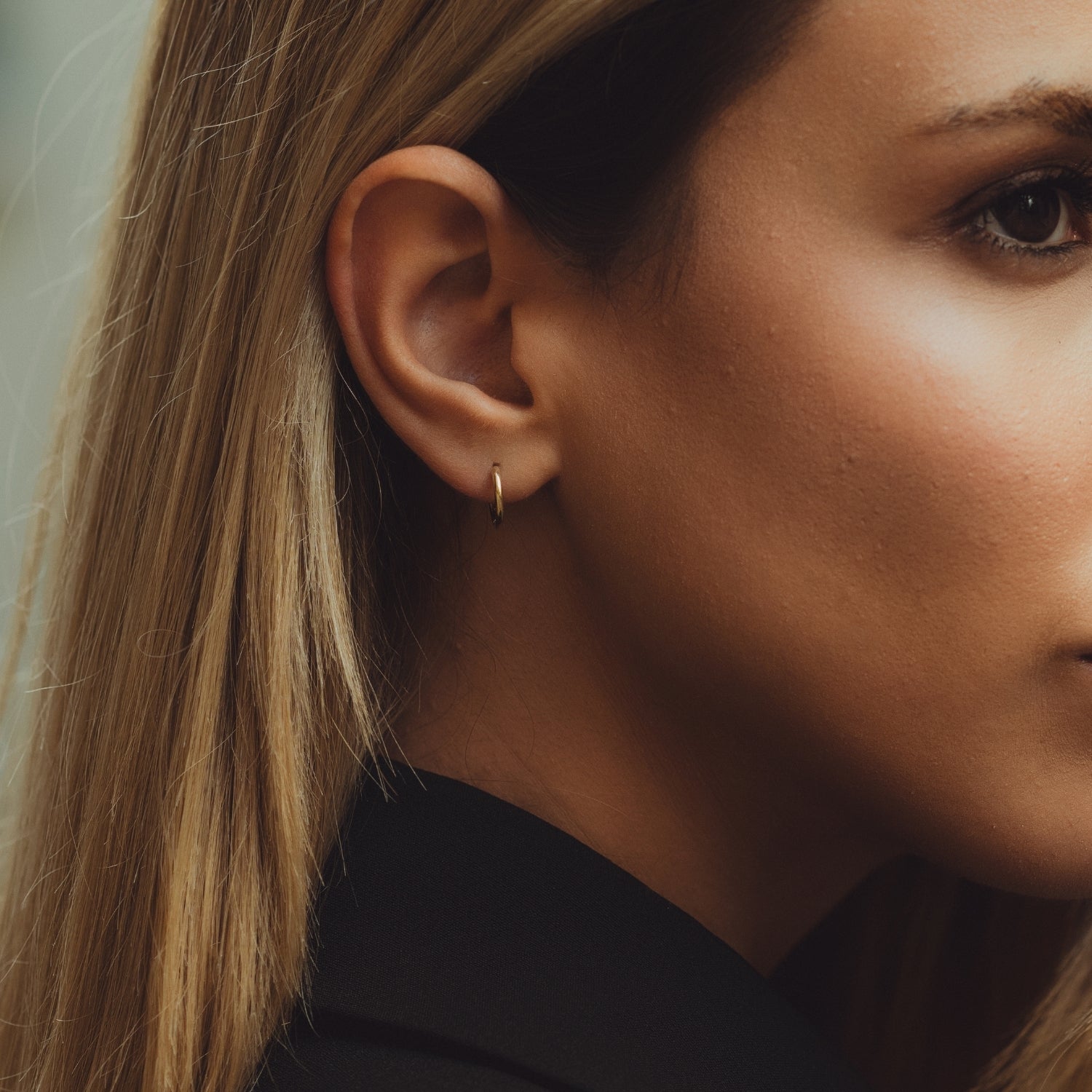 Fine 14ct Solid Gold Hoop Earrings