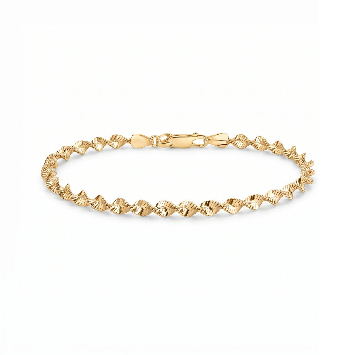 Twisted Sterling Silver Bracelet