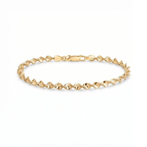 Twisted Sterling Silver Bracelet