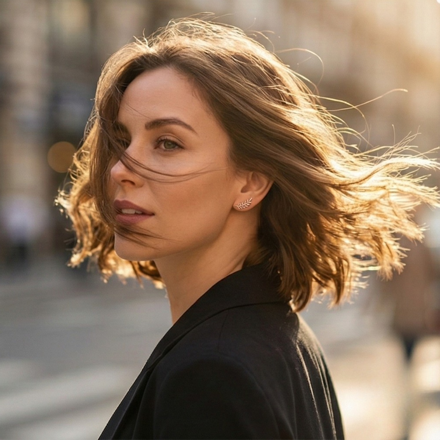 Wheat Earrings Ear Of Wheat Sterling Silver Stud Earrings
