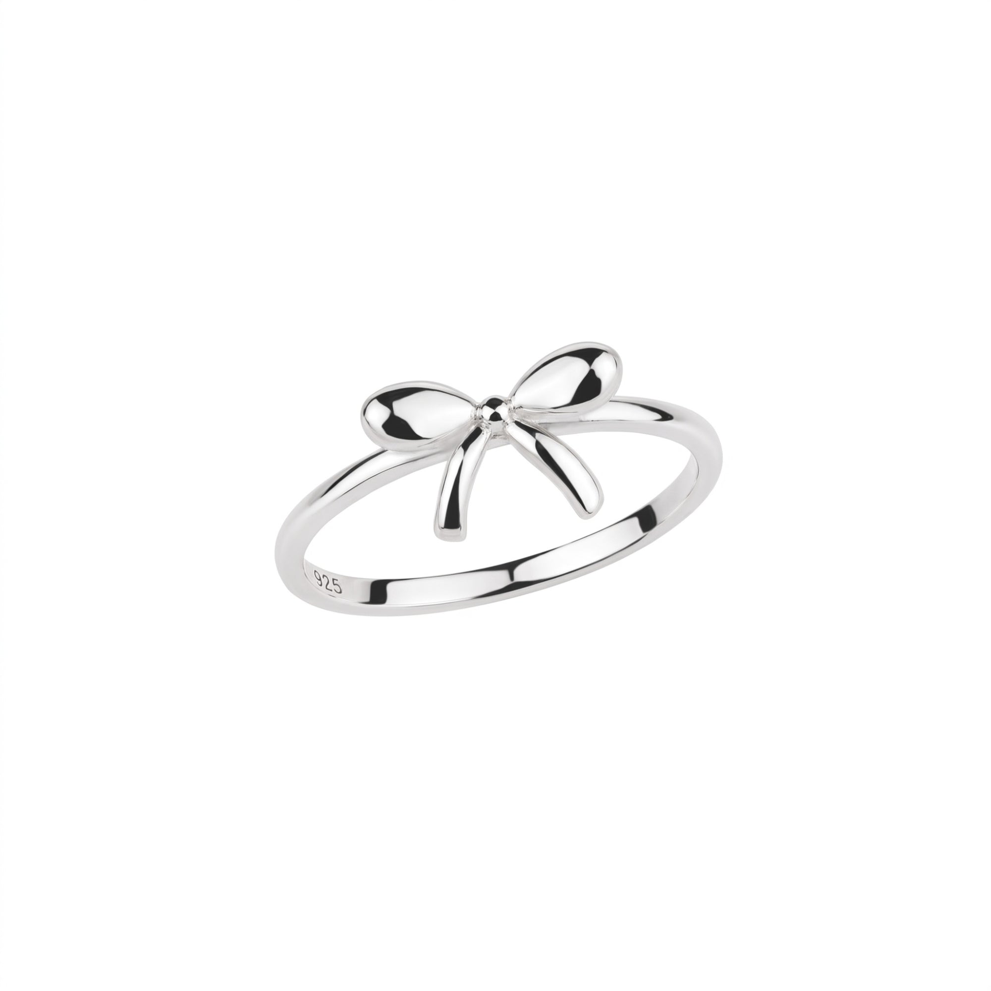 Bow Tie Sterling Silver Ring
