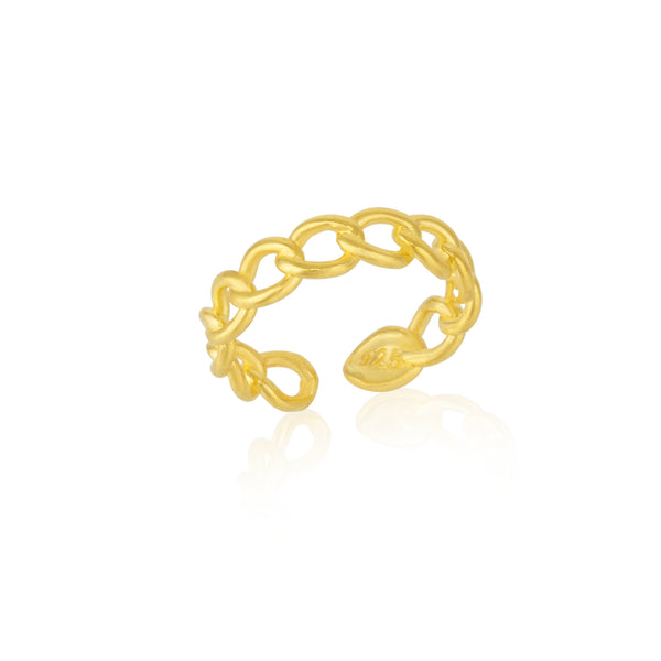 Sterling Chain Ring
