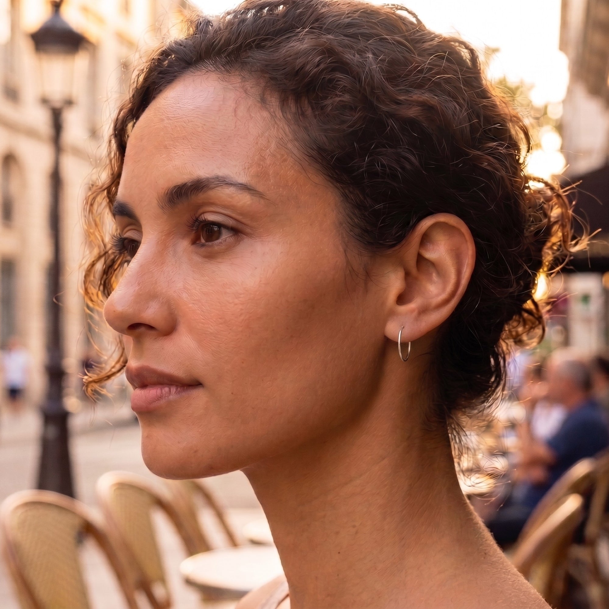 Sterling Silver Essential Hoop Earrings