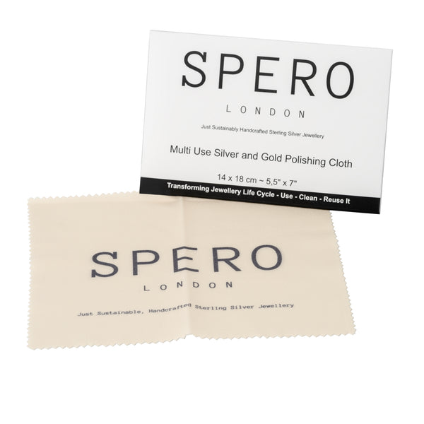 Spero London Jewellery Cleaning and Polishing Cloth - Full Size
