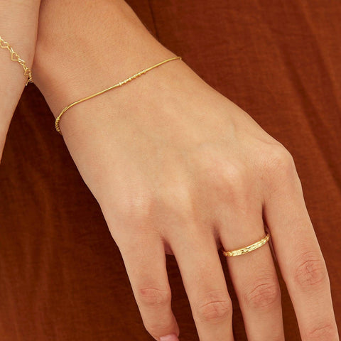 Sterling Silver Beaded Bracelet Layering Set