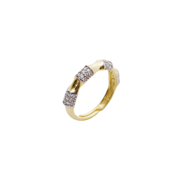 Bone Sterling Adjustable Ring