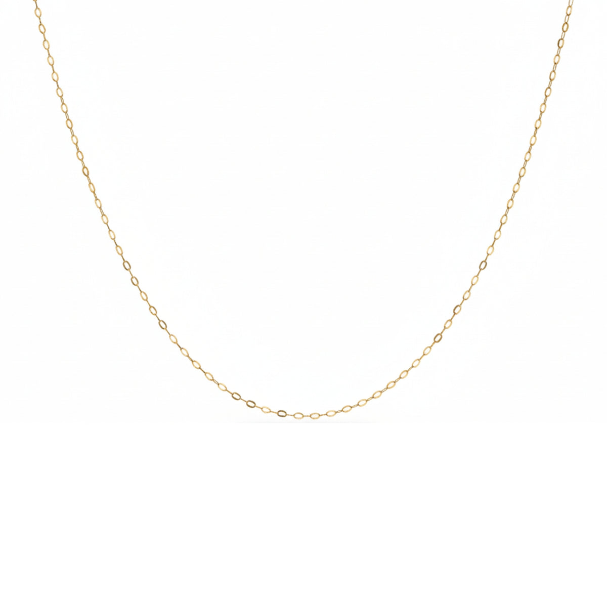 9ct Gold Trace Chain Necklace