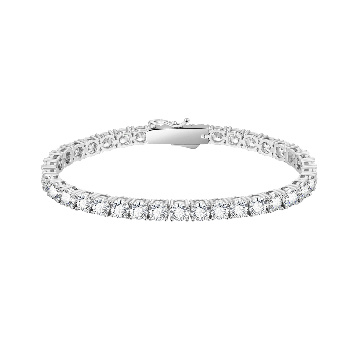 Sterling Silver 5mm Tennis Bracelet