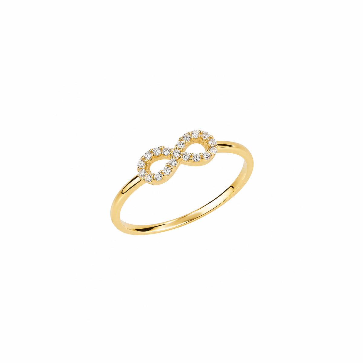 Eternal Infinity Sterling Silver Ring