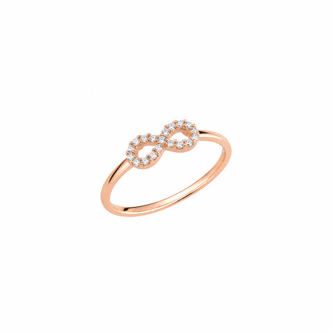Eternal Infinity Sterling Silver Ring
