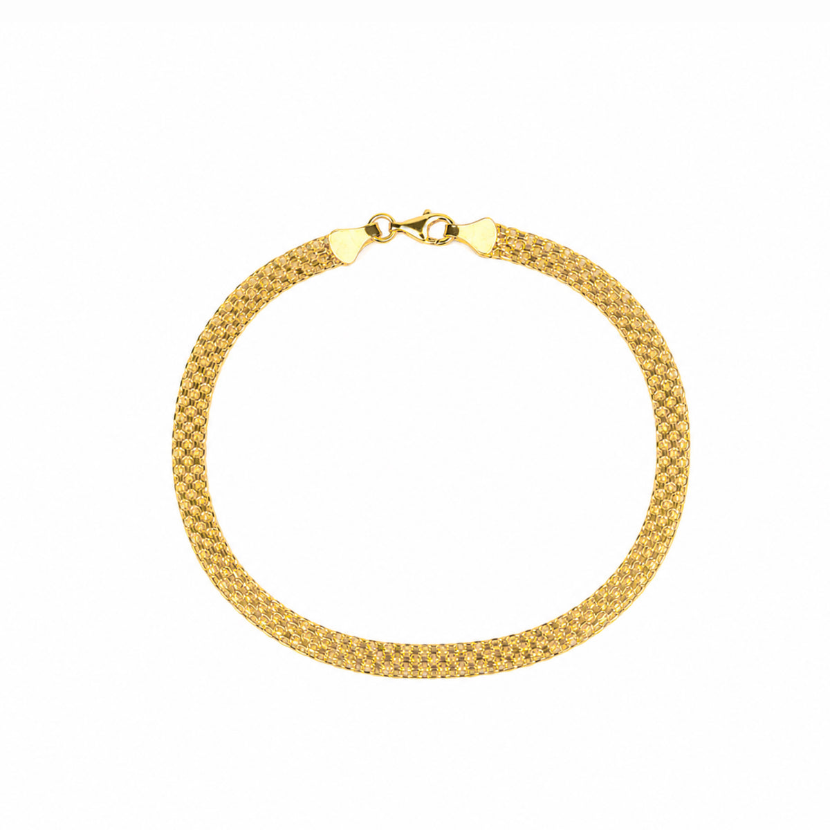 Sterling Silver Mesh Chain Bracelet