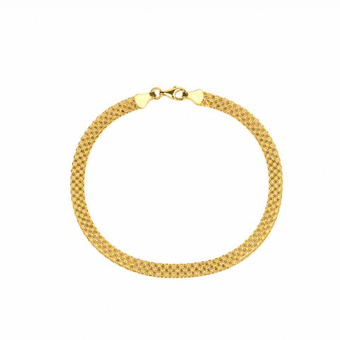 Sterling Silver Mesh Chain Bracelet
