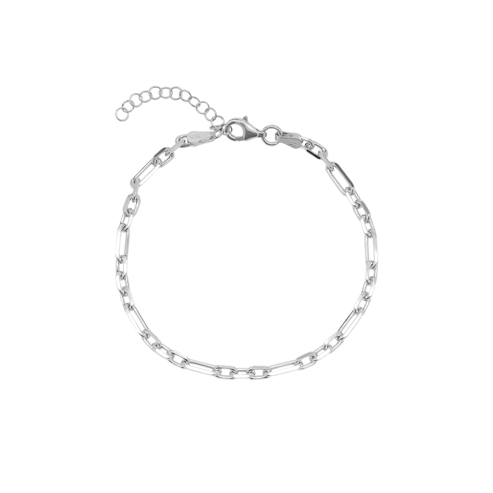 Sterling Silver Link Chain Bracelet
