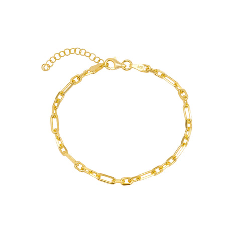 Sterling Silver Link Chain Bracelet