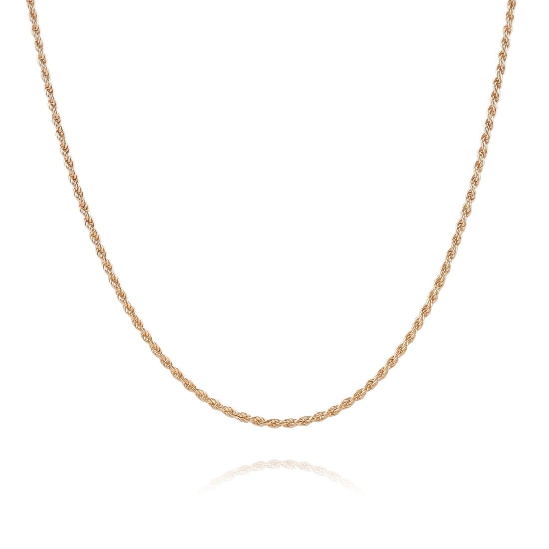 Sterling Silver Rope Chain Necklace - Spero London