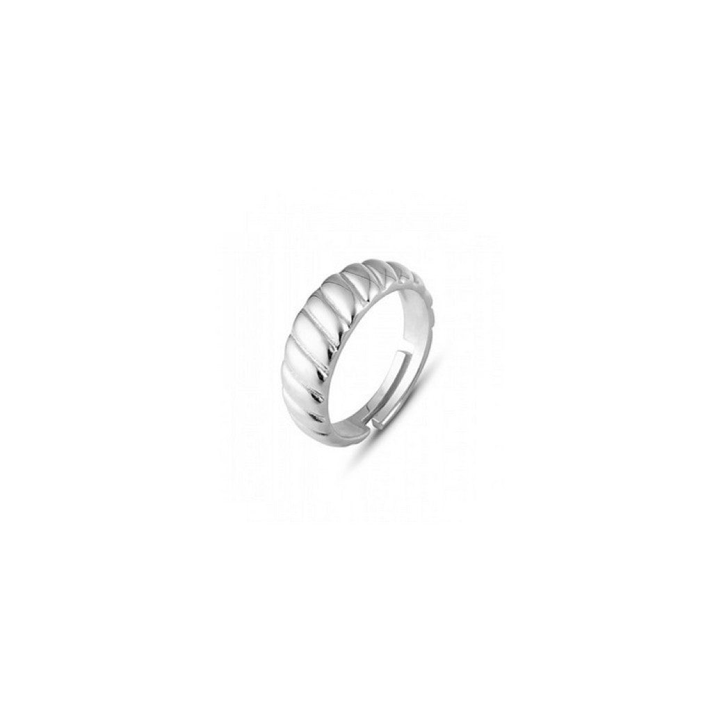 Croissant Ring In Sterling Silver Gold Vermeil