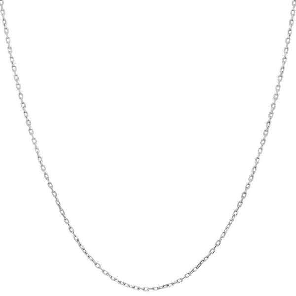 Curb Chain Necklace Sterling