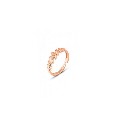 Lined Stones Marquise Sterling Silver Ring