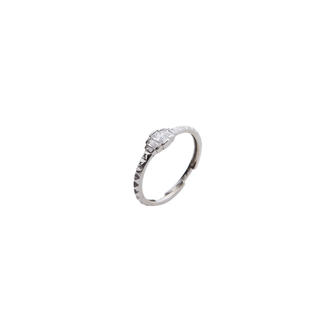 Sterling Silver Multi Gem Ring Stacking Set - Spero London