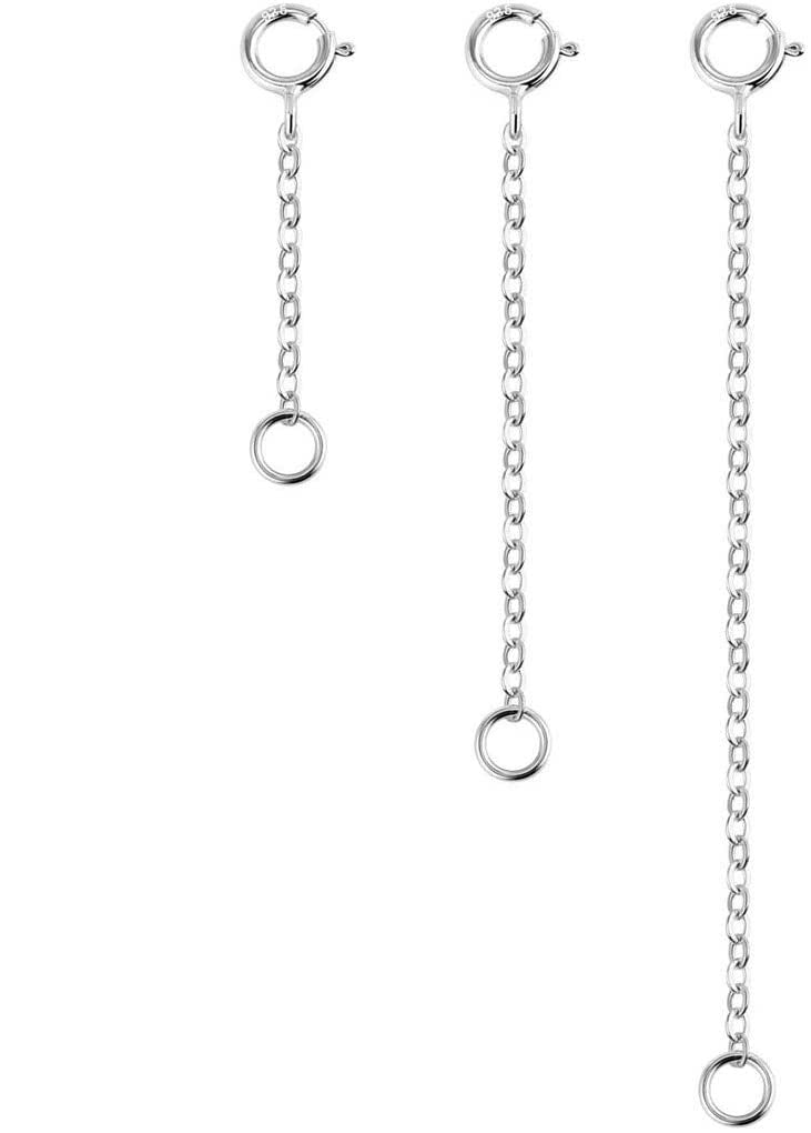 Sterling Silver Necklace Bracelet Extender - Spero London