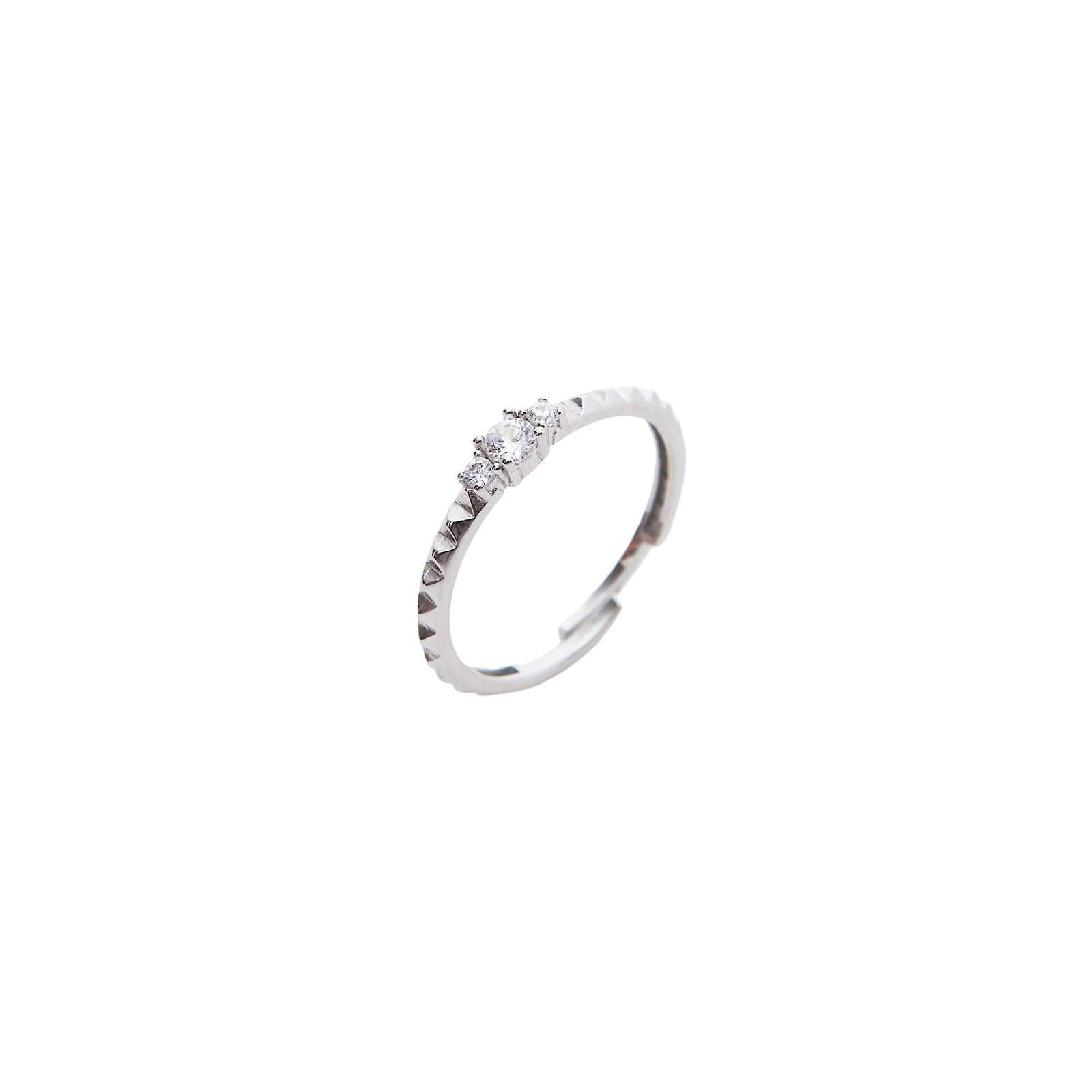 Sterling Silver Multi Gem Ring Stacking Set - Spero London