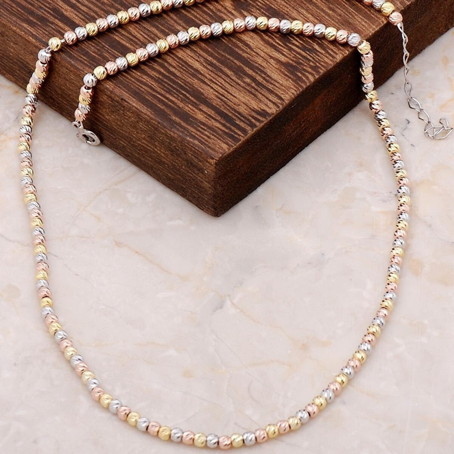 Sterling Silver Dorissa Rose Gold - Gold - Silver Sterling Silver Necklace - Spero London