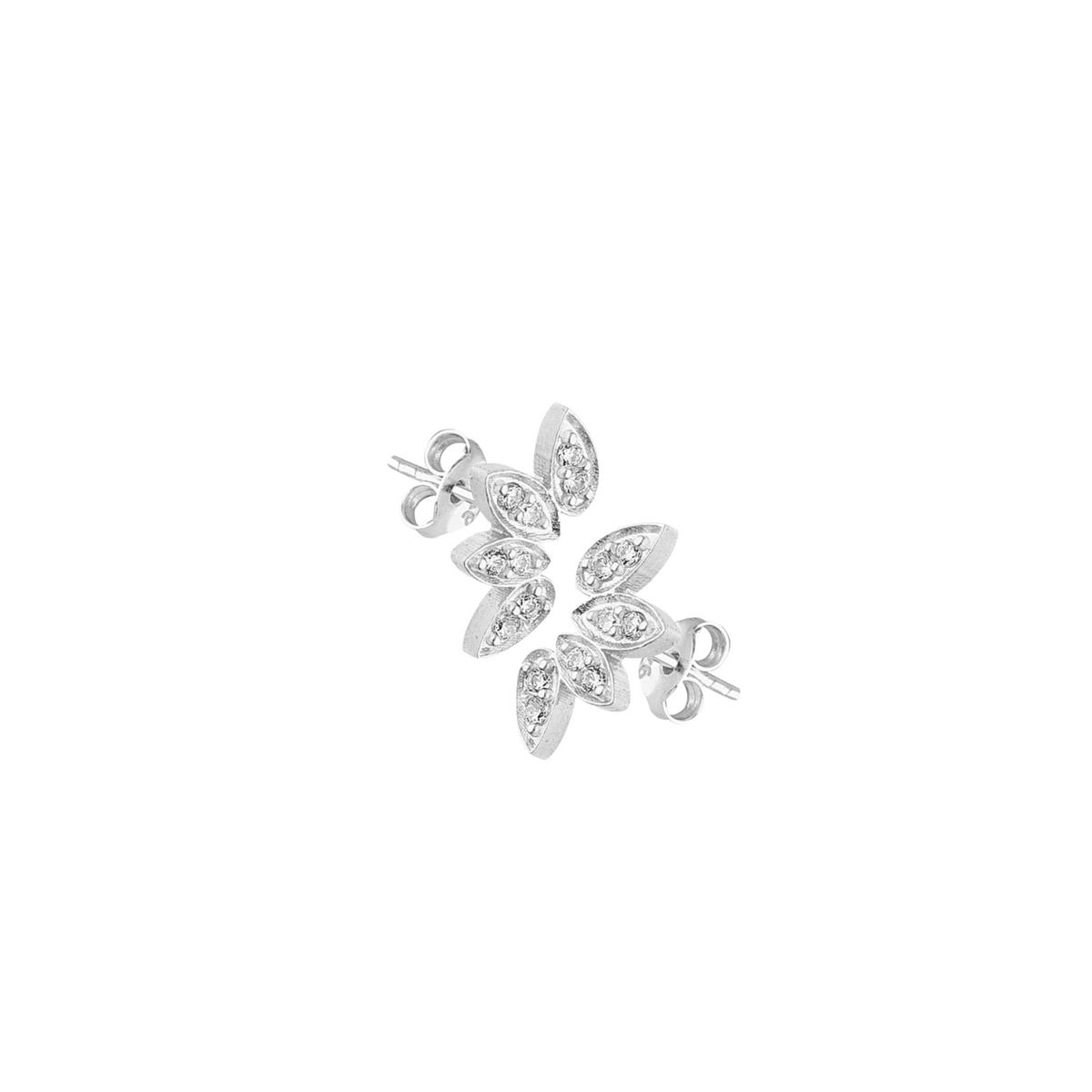 Flower Stud Sterling Silver Earring