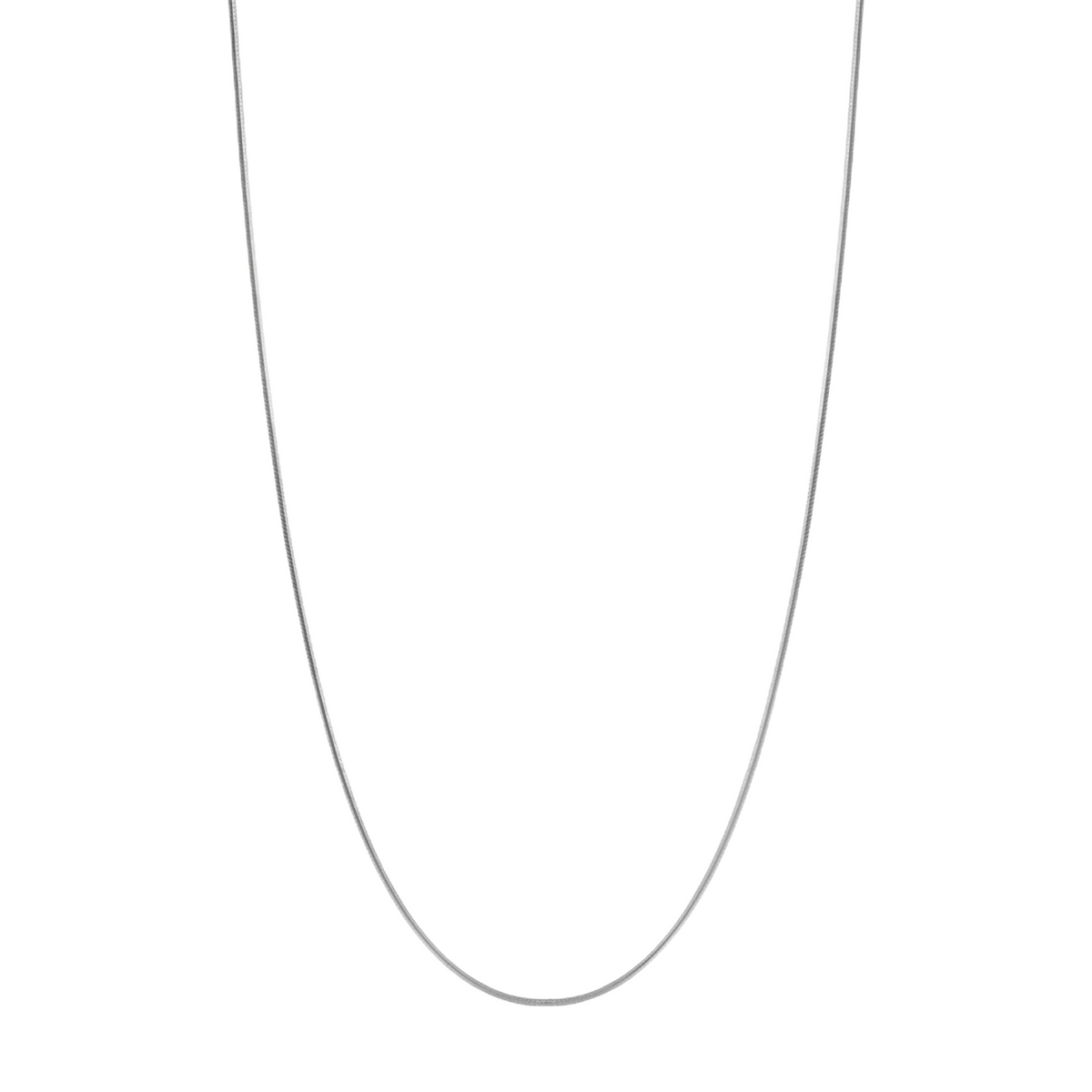 Italian Fine Sterling Silver Chain Necklace
